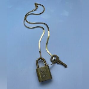 Louis Vuitton Padlock and Key Set